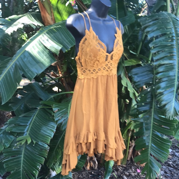 Free people Adele assymetric slip dress - Picture 4 of 8